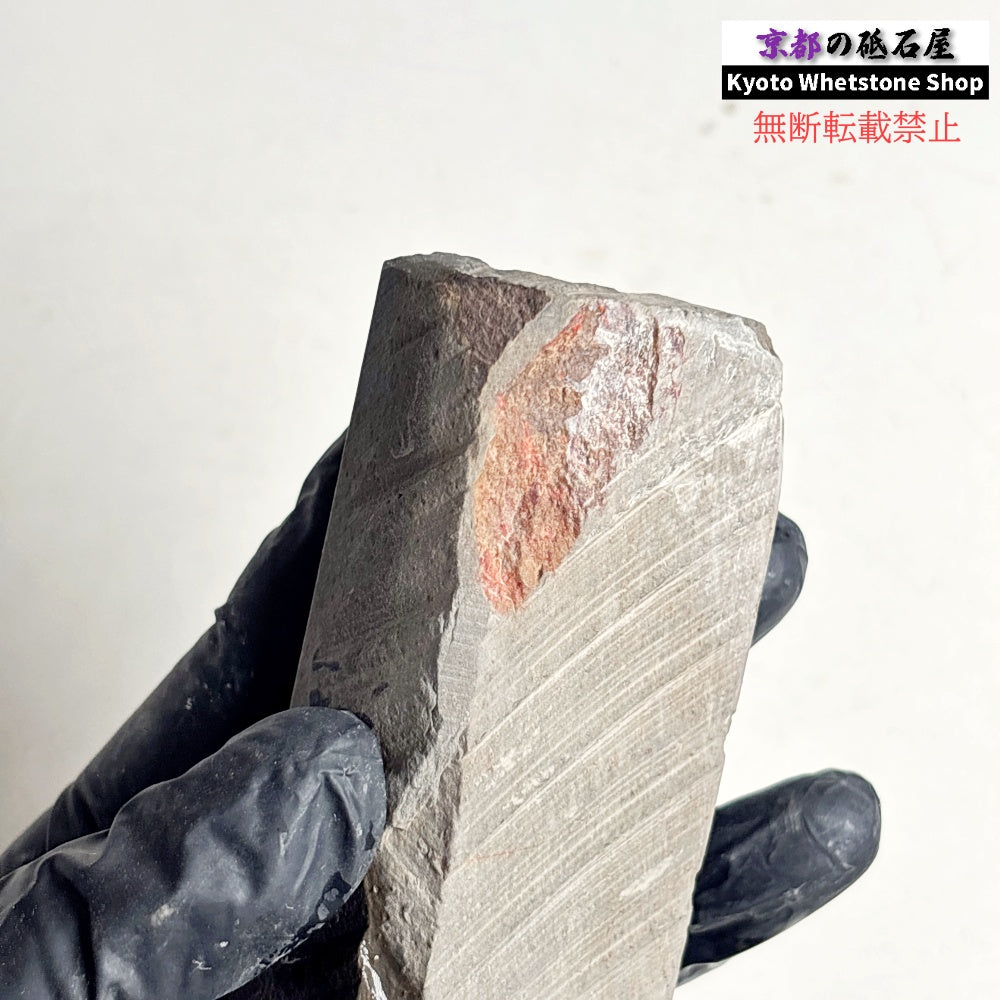 355g 硬さ軟め  丹波青砥 正本山 京都 天然砥石