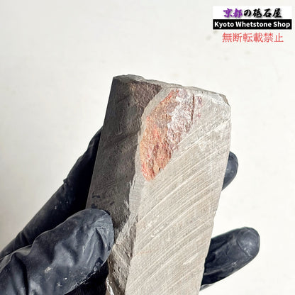 355g 硬さ軟め  丹波青砥 正本山 京都 天然砥石