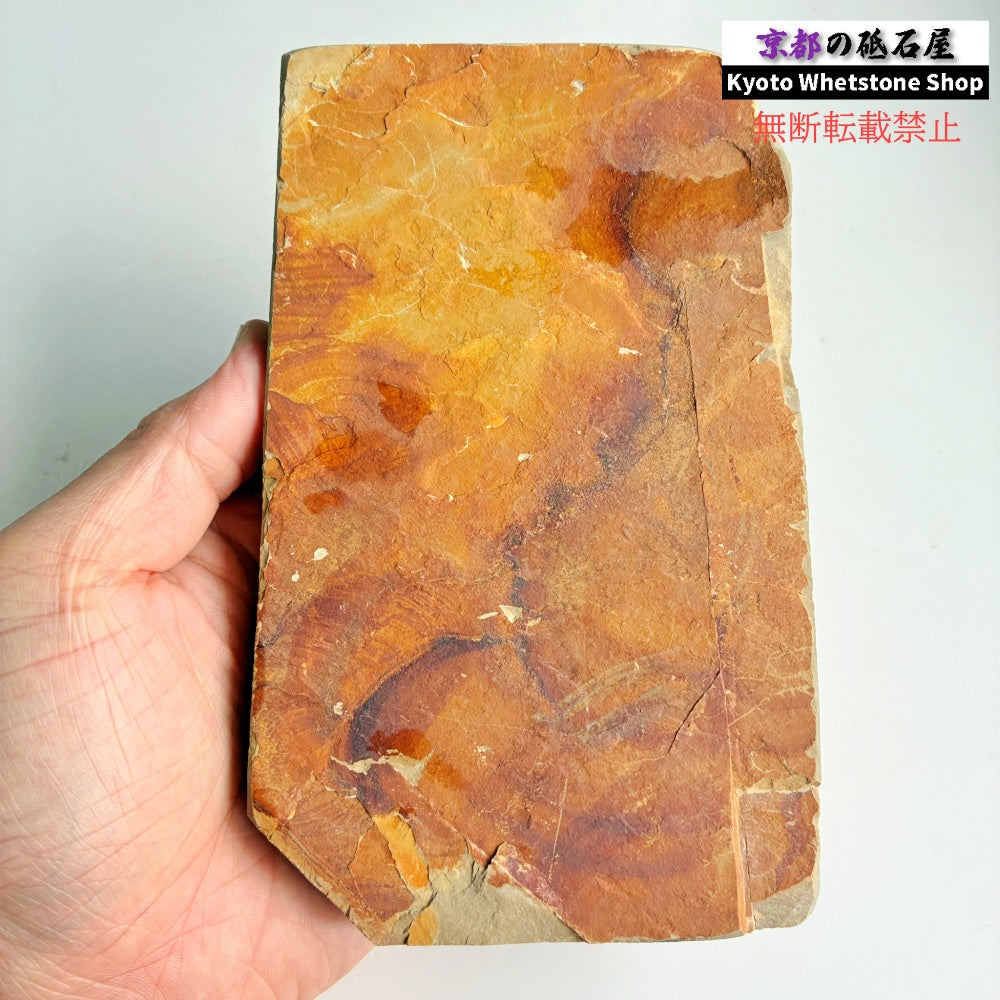 800g 硬さ3.5 巣板 中山合砥  正本山 京都 天然砥石