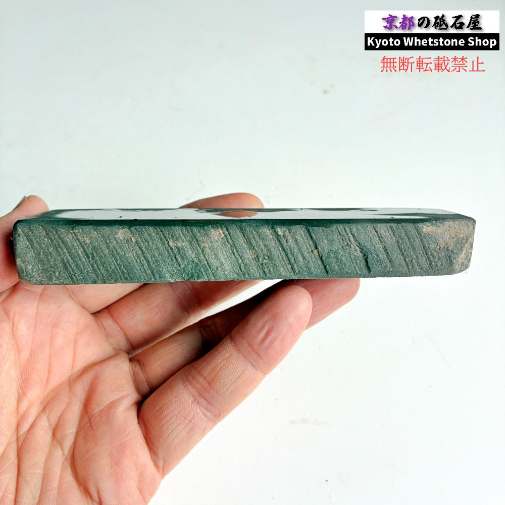 160g 硬さ軟め  丹波青砥 正本山 京都 天然砥石