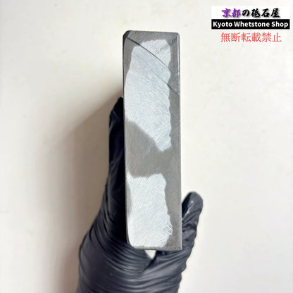 510g 硬さ4.5～5.0 水浅黄 中山合砥  正本山 京都 天然砥石