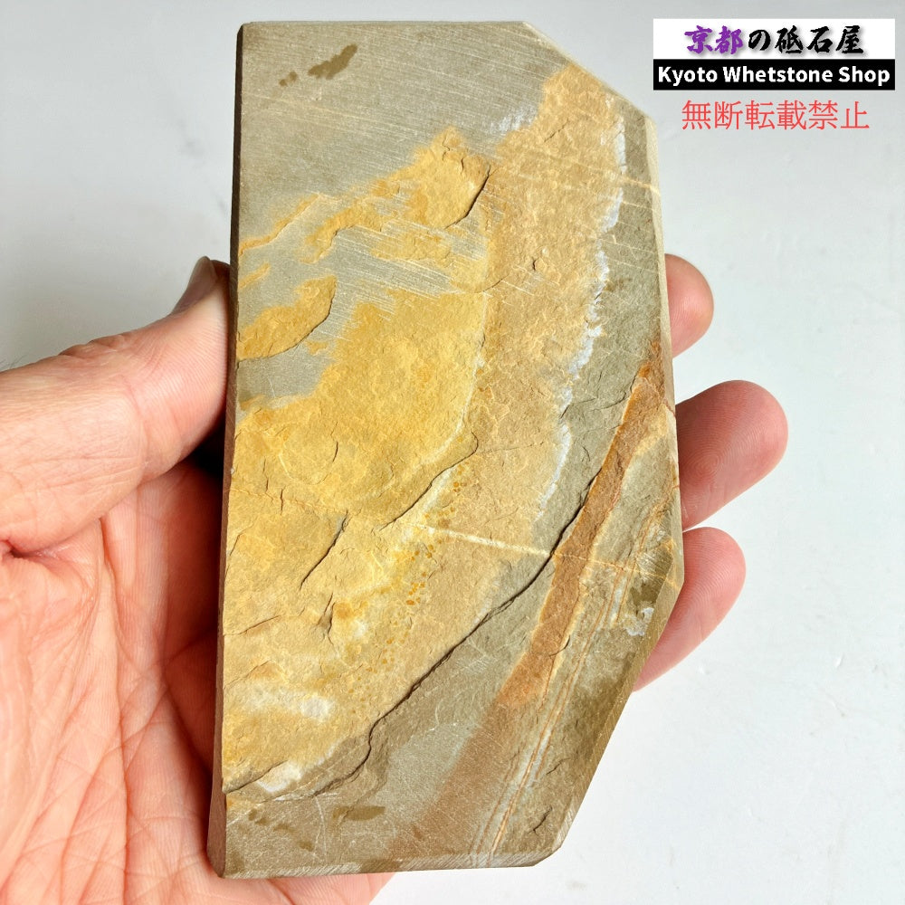 185g 硬さ4 巣板 中山合砥  正本山 京都 天然砥石