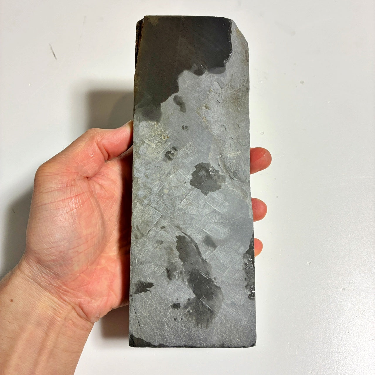 1125g 硬さ3.5 浅黄 八木ノ島合砥  正本山 京都 天然砥石