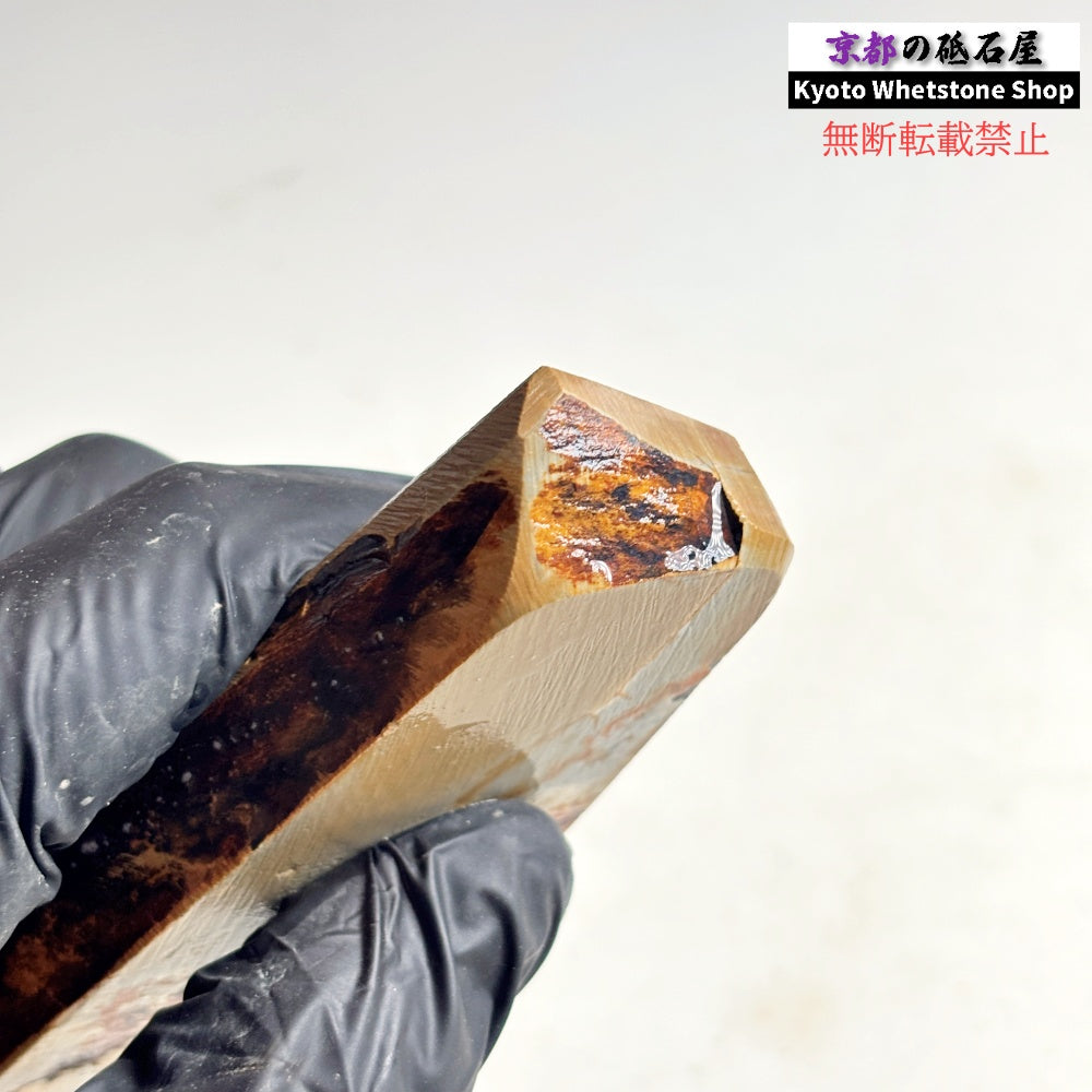 160g 硬さ硬め 戸前 中山合砥  正本山 京都 天然砥石