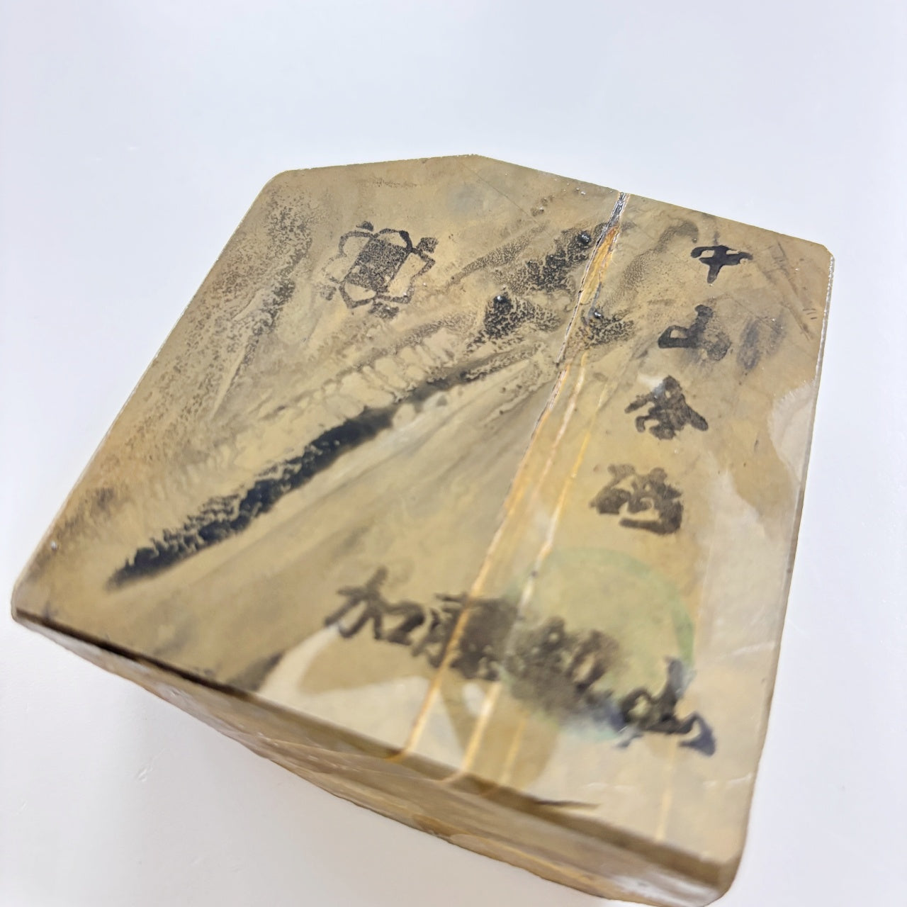 430g 硬さ3.5 巣板 中山合砥  正本山 京都 天然砥石