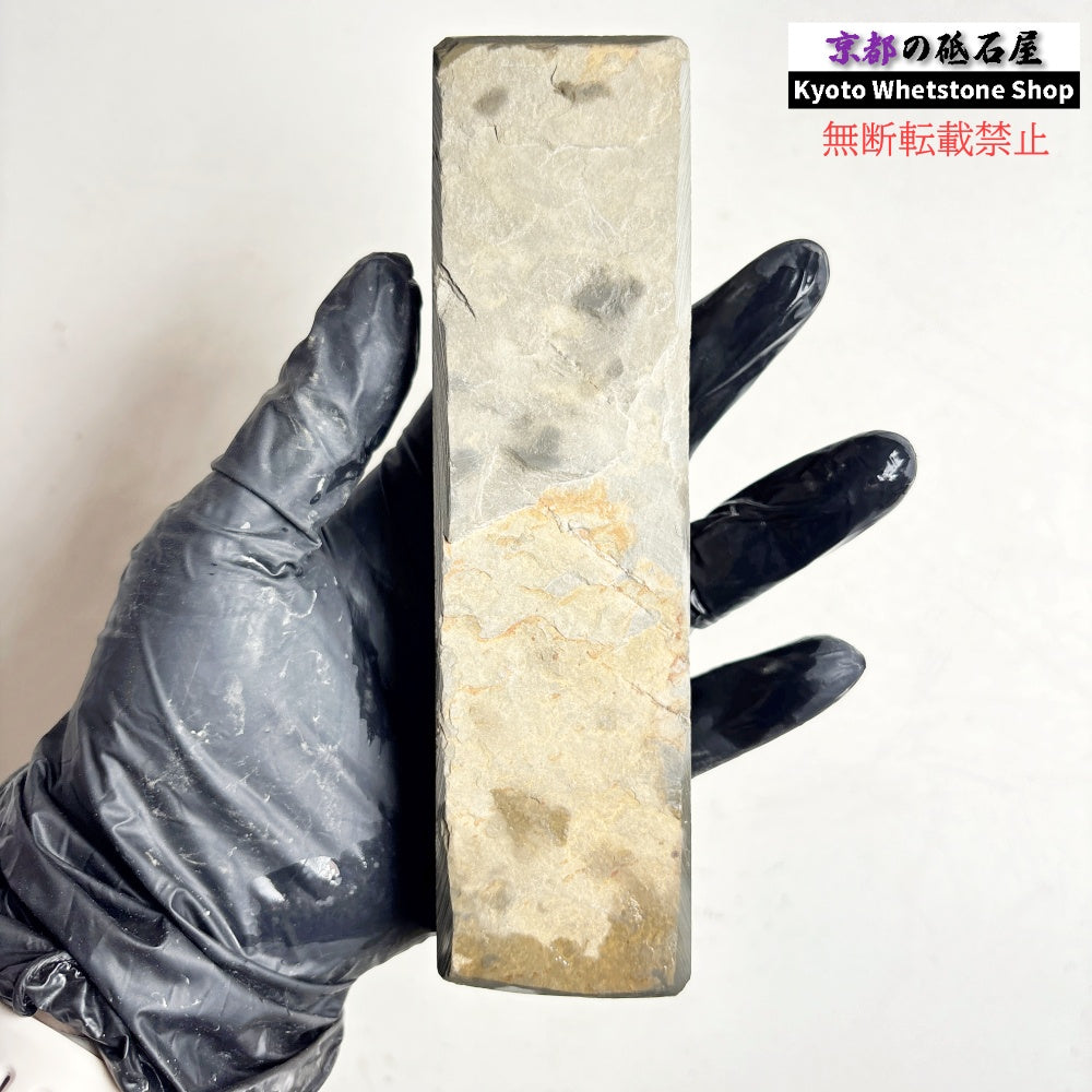 355g 硬さ軟め  丹波青砥 正本山 京都 天然砥石