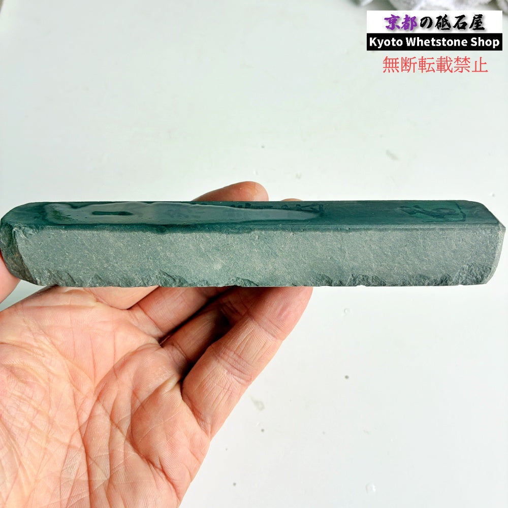 180g 硬さ軟め  丹波青砥 正本山 京都 天然砥石