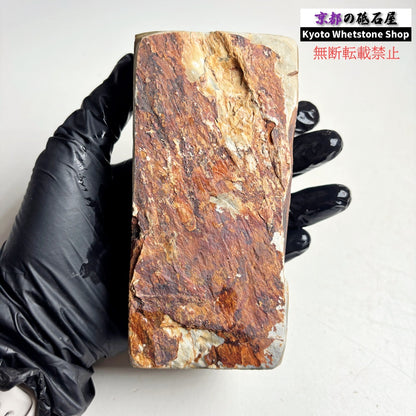 670g 硬さ3 巣板 中山合砥  正本山 京都 天然砥石