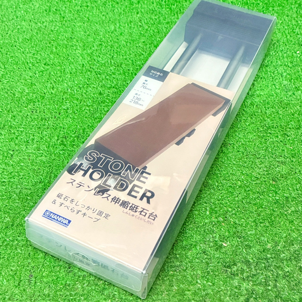 ステンレス伸縮砥石台 ナニワ研磨工業
