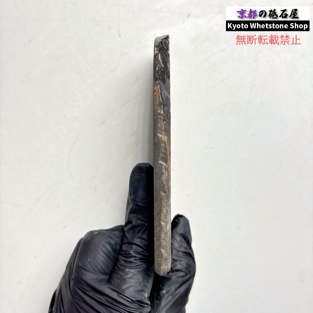 90g 硬さ軟め  丹波青砥 正本山 京都 天然砥石