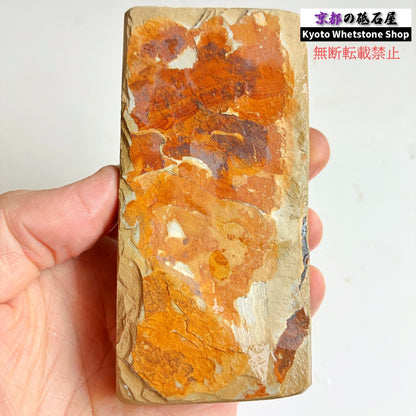 180g 硬さ3.5 巣板 中山合砥  正本山 京都 天然砥石