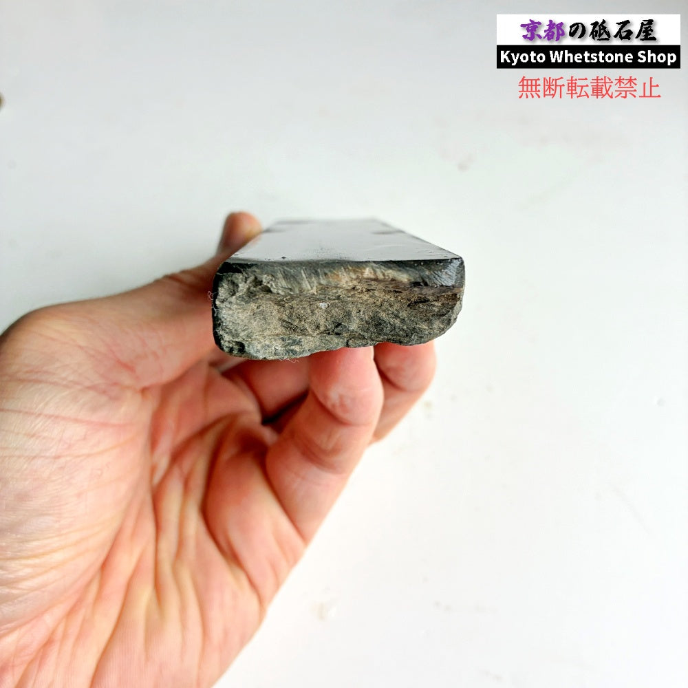 180g 硬さ軟め  丹波青砥 正本山 京都 天然砥石